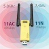 LinkStyle USB 3.0 1200Mbps Long Range AC1200 Dual Band 5GHz