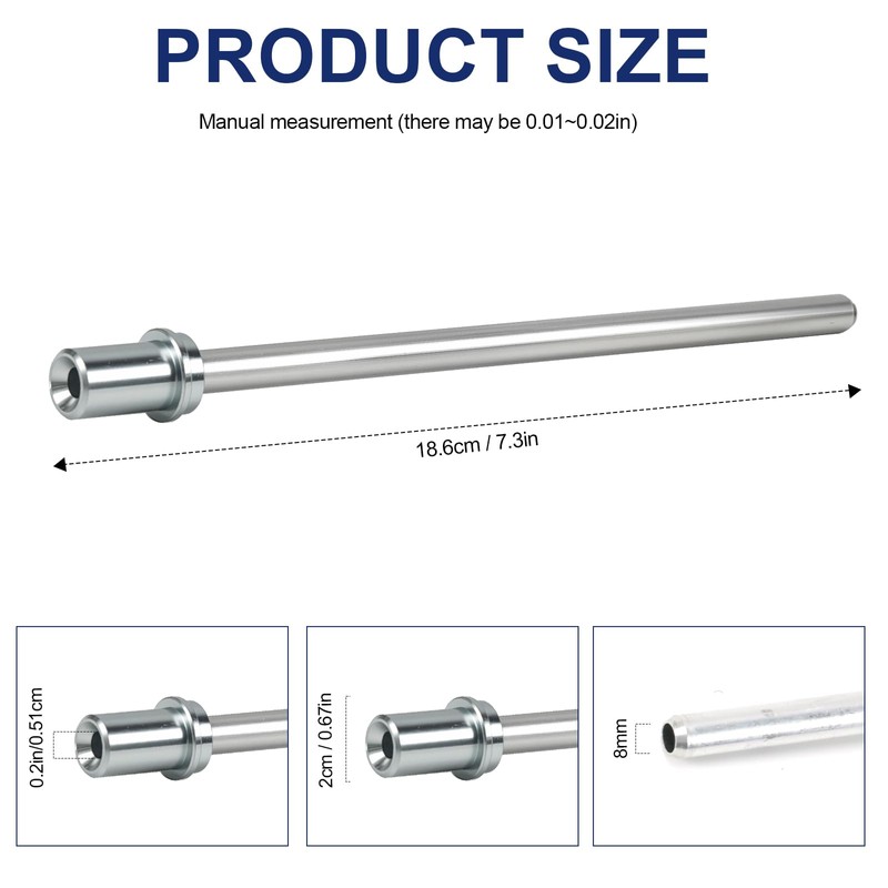 Sand Blaster Long Nozzle Tip Compatible with Le Lematec, Nozzle