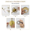 Bsmathom Wall Sconces Sets of 2, Classic Brushed Brass Sconces