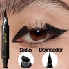 Universo en Linea Delineador Doble Sello De Gato Indeleble Waterproof
