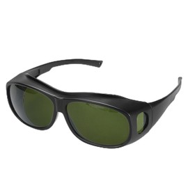 HARFINGTON Welding Safety Glasses IR Shade 5 Green PPE Protective Glasses Light-Proof Wrap-Around Lens Lightweight CE Certified Protective Welding Eyewear for Men Women Eye Protection