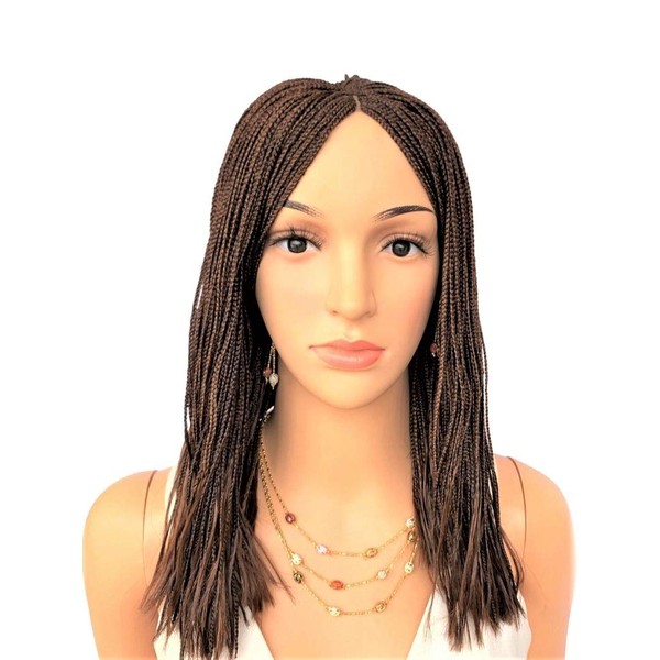 WOW BRAIDS Braided Wigs, Micro Million Braid Wig - Color