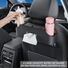 Car Back Seat Organizer with 2 Drink Cup Holder -