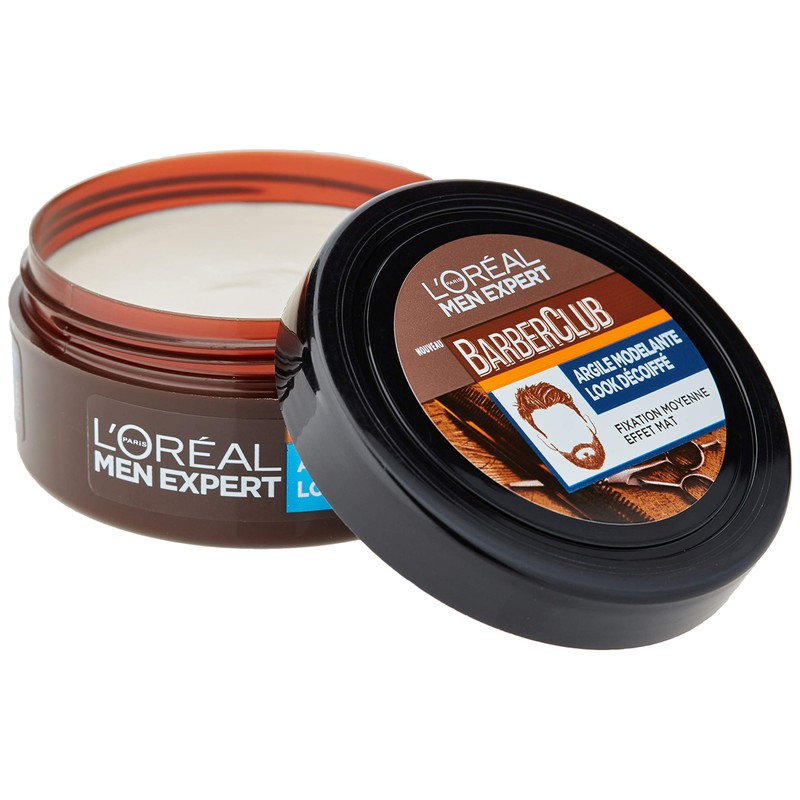 L'Oréal Men Expert BarberClub Modelling Clay for Decreased Look -