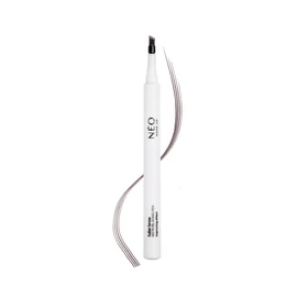 NEO MAKE UP Microblading Aaugenbrauenstift - Eyebrow Pencil - Microblading Pen – Präzises Augenbrauen-Make-up – Brauner Farbton – Augenbrauenstyling