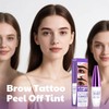 Peel Off Eyebrow Gel Easy Peel Off Brow Gel Waterproof