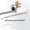 5Aplusreprap 3D Printer Thermistor HT-NTC100K 3950 High Temperature Sensor for