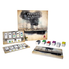 Archona Games: Small Railroad Empires: Freight on Board - Mini Expansion, Transportation Board Game, Set in The 19th Century, Ages 13+, 1-5 Players
