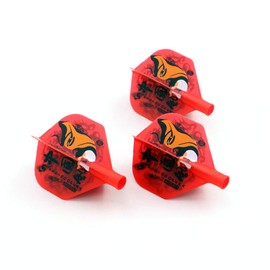 CUESOUL TERO AK4 Dart Flights Forma estándar, diseño de ópera de Pekín, juego de 3 piezas