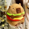 RichRabbit Hamburger Capybara Plush Capibara Stuffed Animal Plushies Toys Hugging
