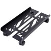 Hovadova Mobile PC Stand, Adjustable Metal Computer Tower Stand, PC