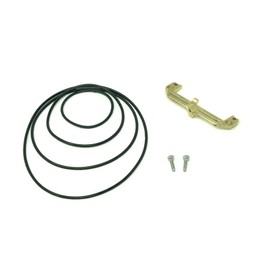 LGRP RC Car Limiting Straps Limit Straps for 1/24 Scale SCX24 Compatible with Axial, RGT, Element, Enduro, URUAV (Aluminum, Brass) LGLS100