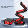Foldable Level 72cm Multi Angle Precise Measurement 6 Sections Magnetic