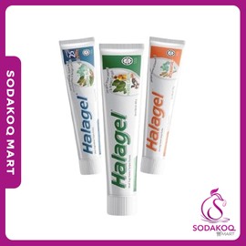 HALAGEL Ubat Gigi Herbal Blast / Herbal Green / Miswakgel