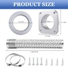 Magnetic Dryer Vent MV-180 Connector Kit with 5FT Hose and