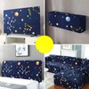 TV Cover Weatherproof Dustproof Universal Elastic Hanging Television Protector for