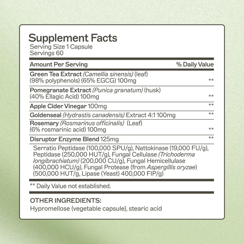 Amy Myers MD Biofilm Disruptor 60 Capsules