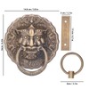Door Knocker Brass Material 2 Sided Installation Heavy Duty Pull