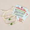 HOWAF New Year's Eve Lucky Charm Clover Bracelet for Women,