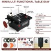 YSJWAER Mini Small Multi-Functional Table-Saw - Portable Crafts Table Saw