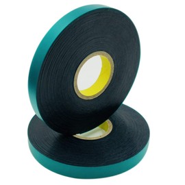 Ugold 8mil Thick 150 feet x 1/2'' Stretch Tie Tape Plant Ribbon Garden Green Vinyl Stake - 2 Pc