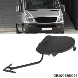 The Lord of the Tools Front Bumper Tow Hook Cover Cap 0008850024 Compatible with Mercedes Sprinter A9106900001