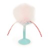 SmartyKat Window Wobbler Suction Cup Feather Cat Toy - Turquoise/Pink,