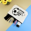 Soccer Gifts for Girls Women Makeup Bag Soccer Coach Team