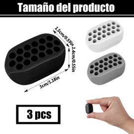 3Pcs Ejercitador de Mandíbula Facial, Escultor y Moldeador de Mandíbula de Silicona, Artefactos de Estiramiento Facia Cara y Cuello, para Ejercitar La Mandíbula Adelgaza y Tonifica lacara