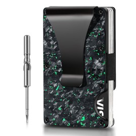 Vebel Credit Card Holder| Minimalist Wallet| Wallets, Card Cases & Money Organisers| RFID Wallet for Men| Slim Wallet| Wallets for Men UK| Carbon Fiber Wallet| RFID Card Holder| Card Holder Wallet