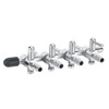 5PCS Stainless Steel Fish Tank Airflow Control Regulating Valve Aquarium