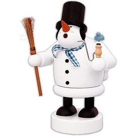Christmas Smoker - Snowman (8 inches)