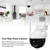 Wireless WIFI HD Security Camera Double PTZ Rotation Infrared Night