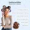 PONIK'S PROFESSIONAL - Haarrollen Lockenwickler, Lockenwickler Selbsthaftend Set, Haar Roller