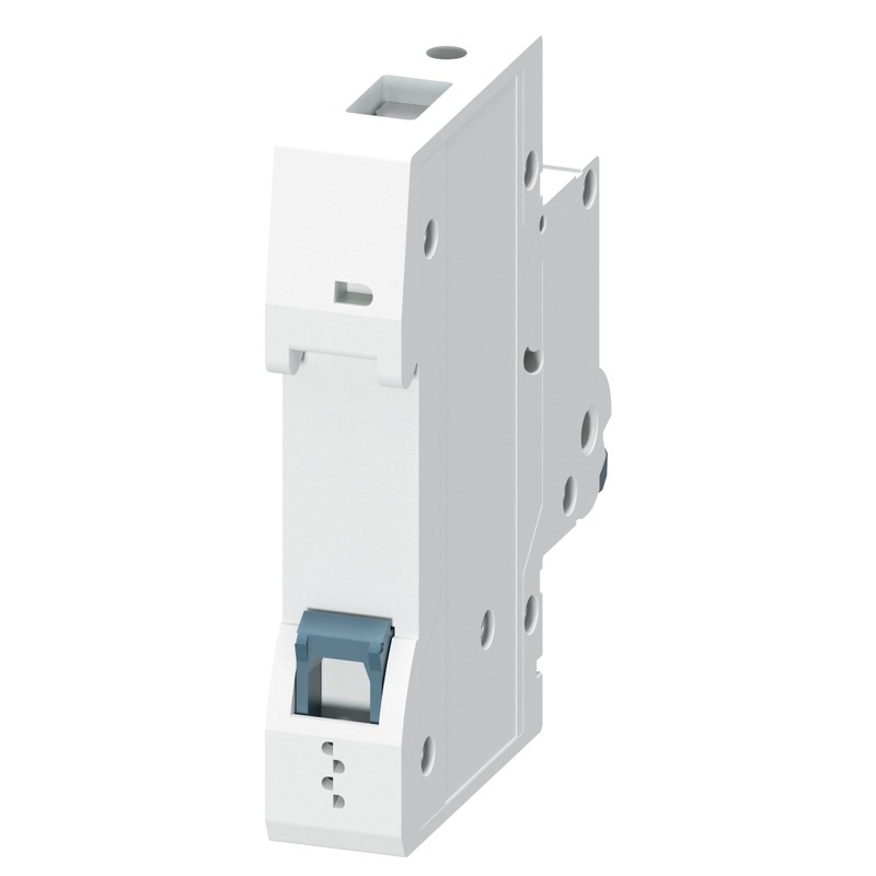 Siemens 5SL6116-7 CIRCUIT BREAKER 230/400V 6KA, 1POLE, C, 16A, White