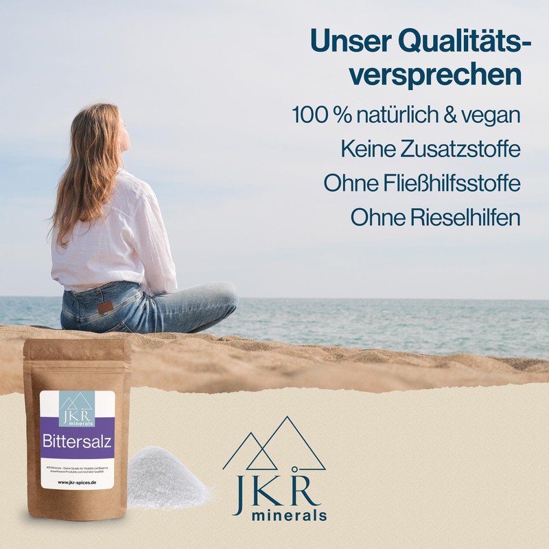 JKR Spices Epsom Salt 450 g | Epsom Salt in