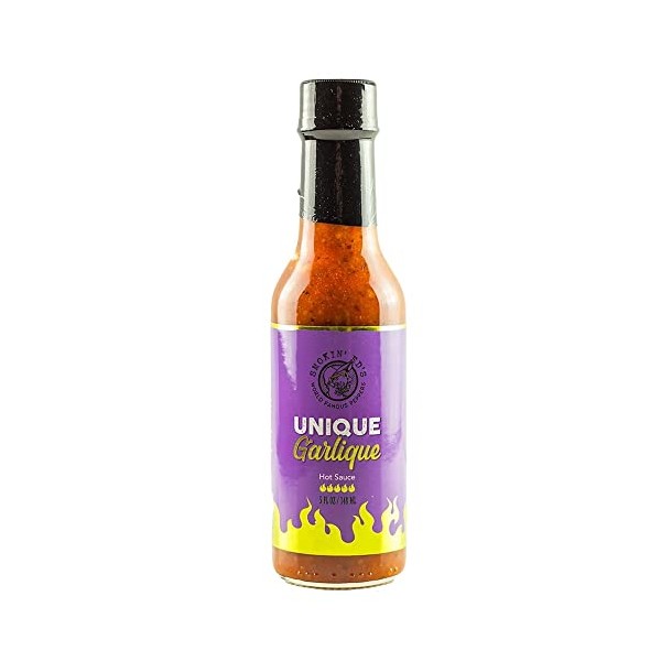 Puckerbutt x Unique Garlique, 5 fl. oz. Hot Sauce (featured
