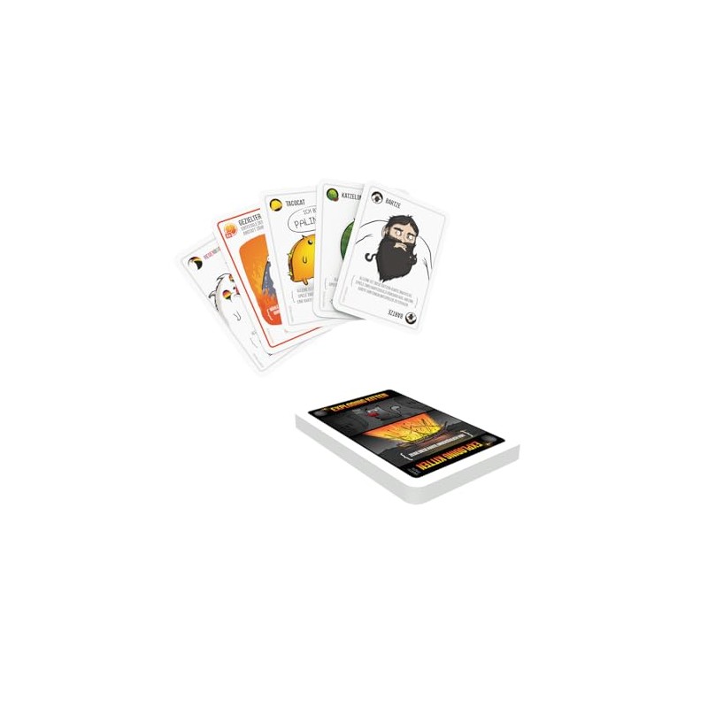 Exploding Kittens EKIEK04NDE Game, Multicoloured, Multi-Coloured