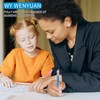 WY WENYUAN Cute Pastel Ballpoint Pens, Fine Point Smooth Writing,