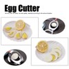 Multifunctional Egg Cutter Section Cutting Splitter Stainless Steel Wire Cooking