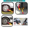 AUTOXBERT 2xHEAVY DUTY Adjustable Wheel Clamps Tire Lock Car Security