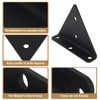 SENENQU Pack of 4 8 cm Floating Shelf Brackets, Invisible