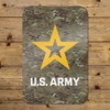 GRAPHICS & MORE U.S. Army Logo on Camo Home Business