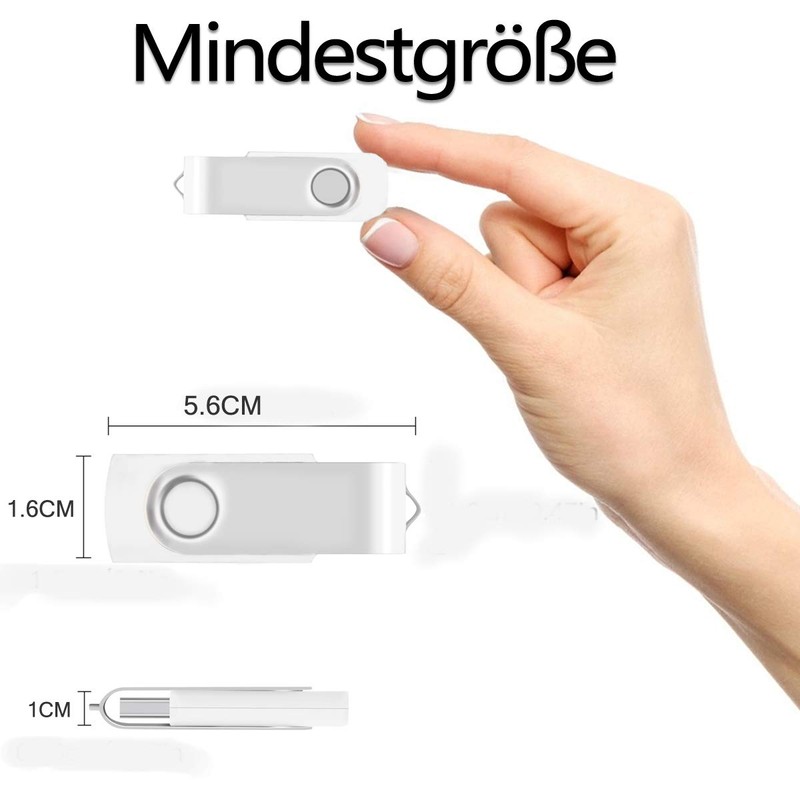 USB Sticks 1 GB Pack of 10 AreTop Memory Stick
