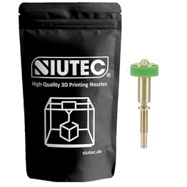 SIUTEC® Premium Revo Integrated Brass Nozzle/Brass Nozzle, 0.25-0.8 mm, for 1.75 mm Filament (0.8 mm)