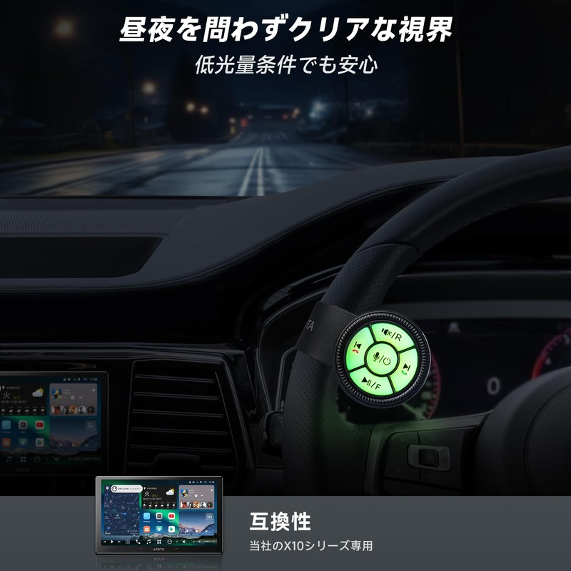 ATOTOZONE AC-44F60 Watchband Style Multi-functional Wireless Remote Control, Voice Command,