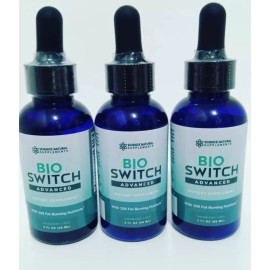 3 Pack Science Natural Supplements Bio Switch Dietary Supplement 2 Fl Oz. NEW