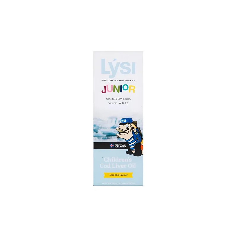 Lysi Omega 3 Epa Y Dha Aceite Hígado De Bacalao
