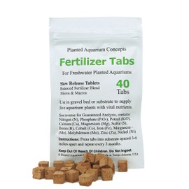 Aquarium Plant Root Fertilizer Tabs 40 Count