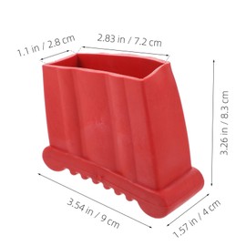 Tofficu 2pcs Nonslip Ladder Foot Covers Telescoping Ladder Feet Mats for Stability Tile and Floors Lightweight and Easy to Install